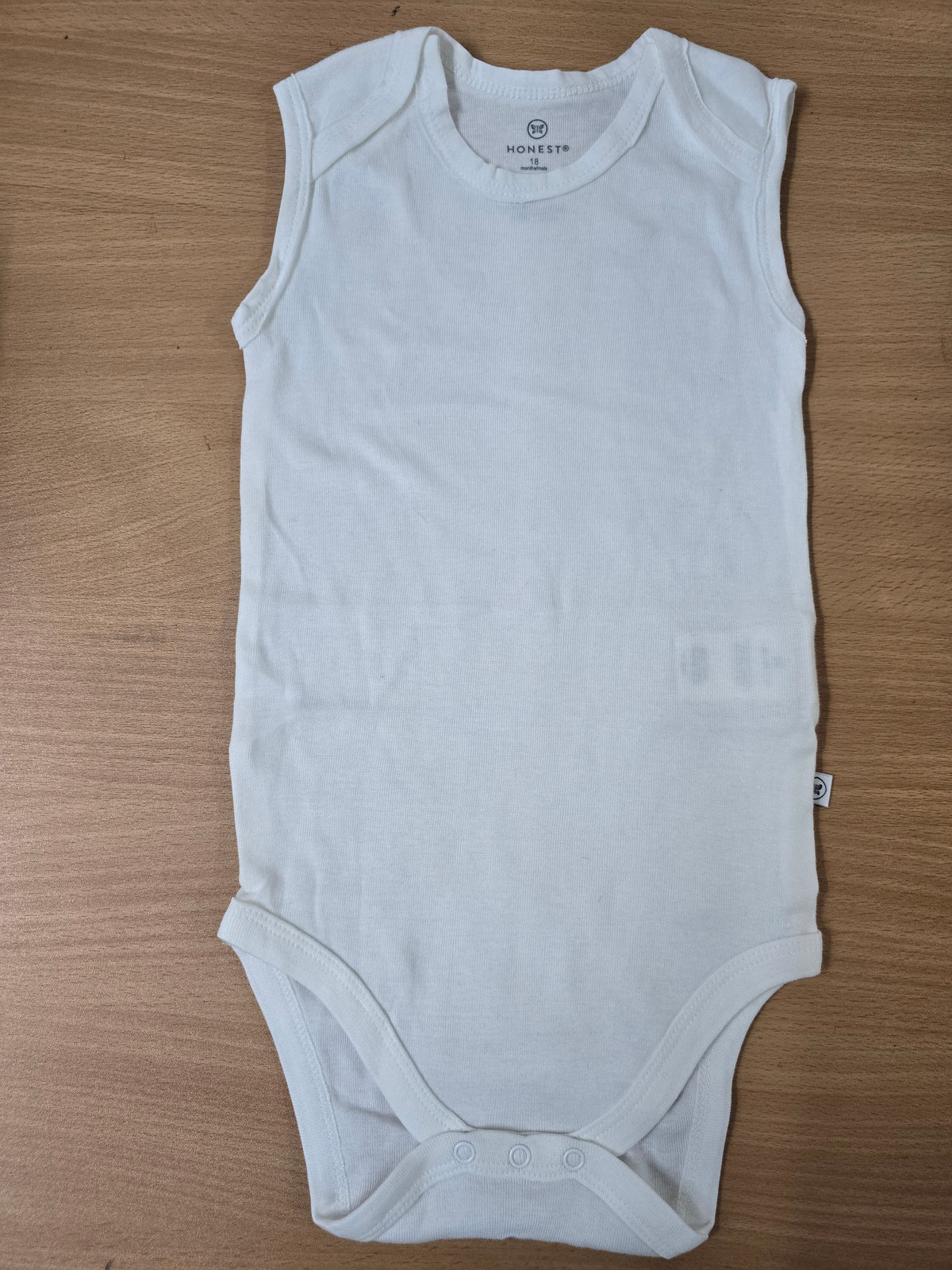 Baby's LS rompers - White