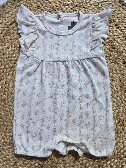 Soft Cotton Baby Sleepsuits & Jumpsuits Plants Half Jumpsuit for Newborn Babies