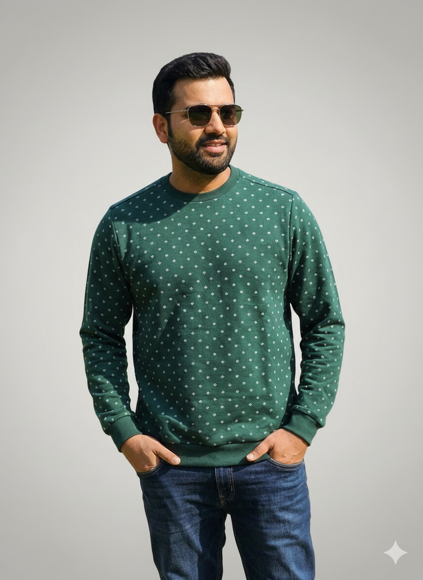 Men's loop knit t-shirts
