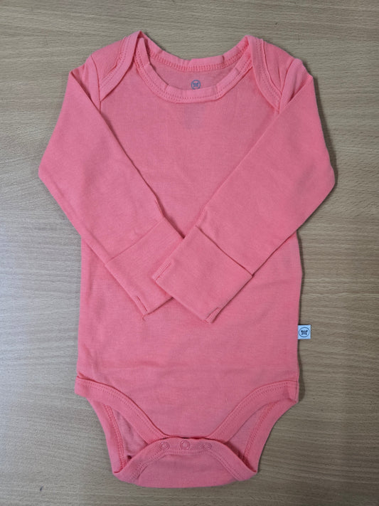 Baby's FS rompers - Tomato pink
