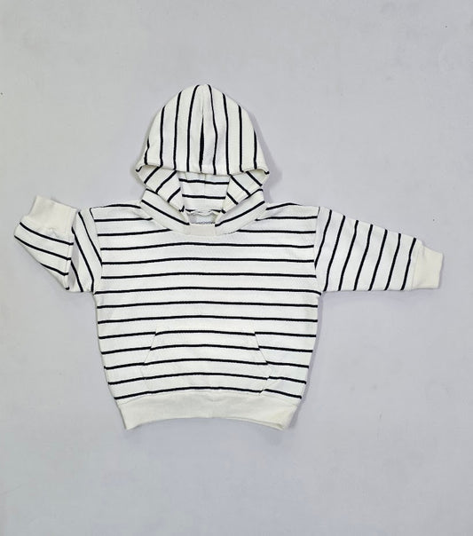 Baby's loop knit hoodie