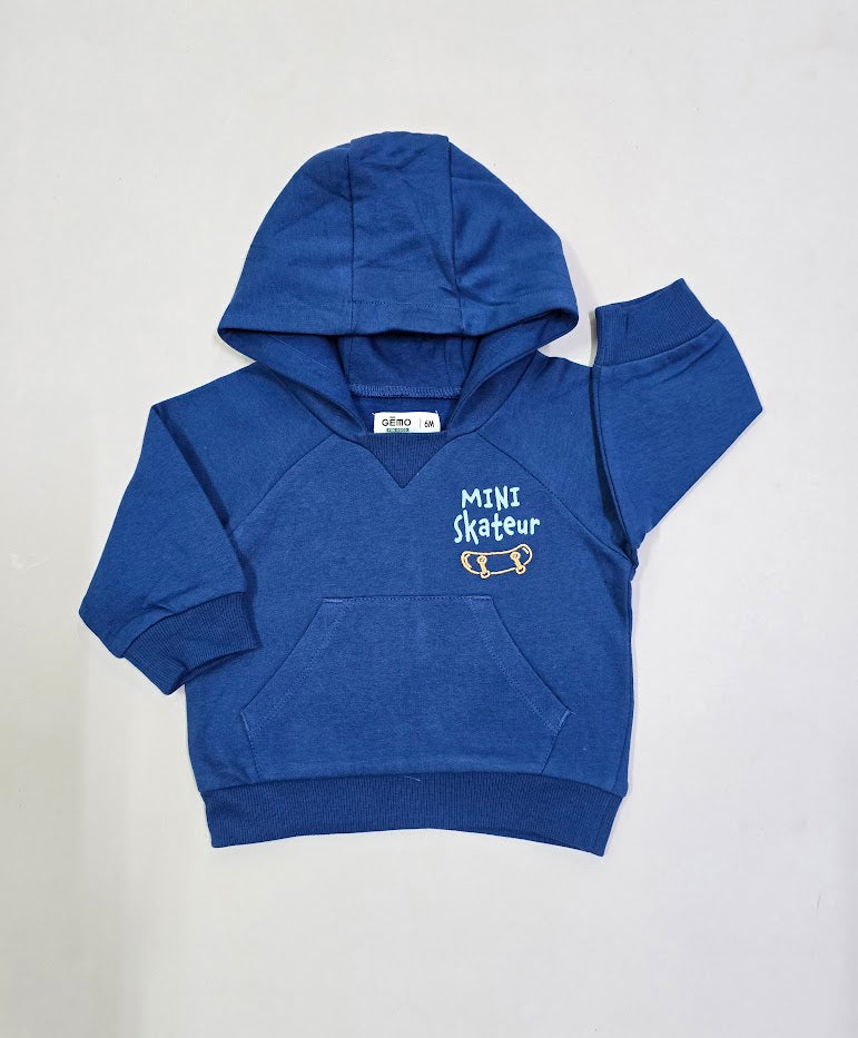 Baby's loop knit hoody