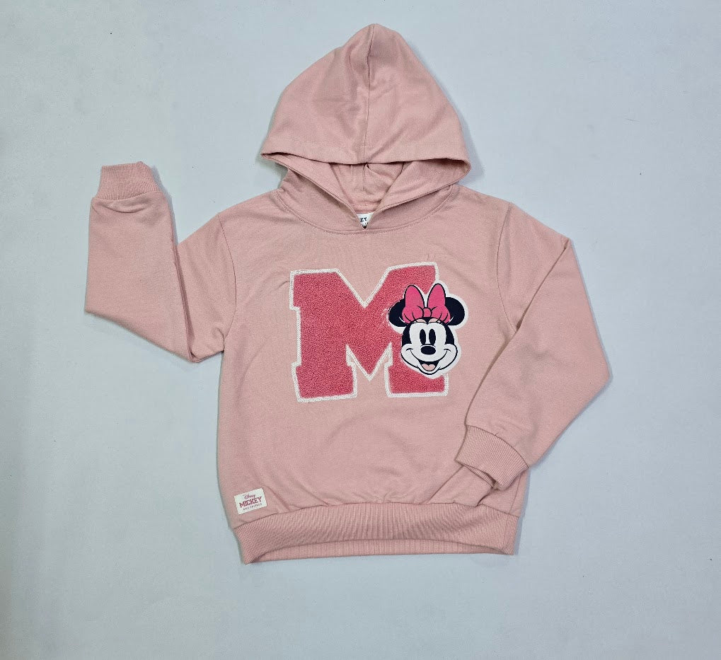 Girl's loop knit hoody