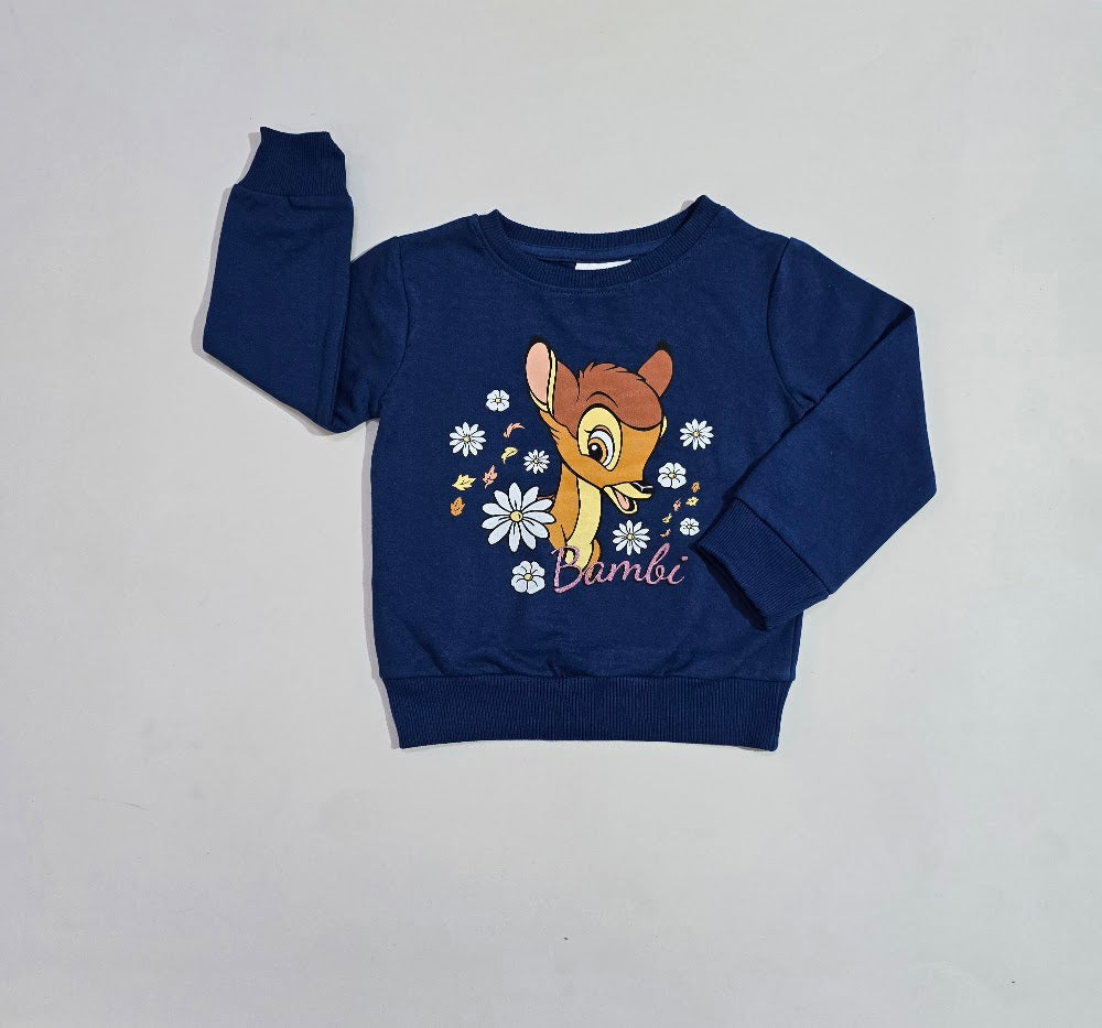 Girl's loop knit t-shirt