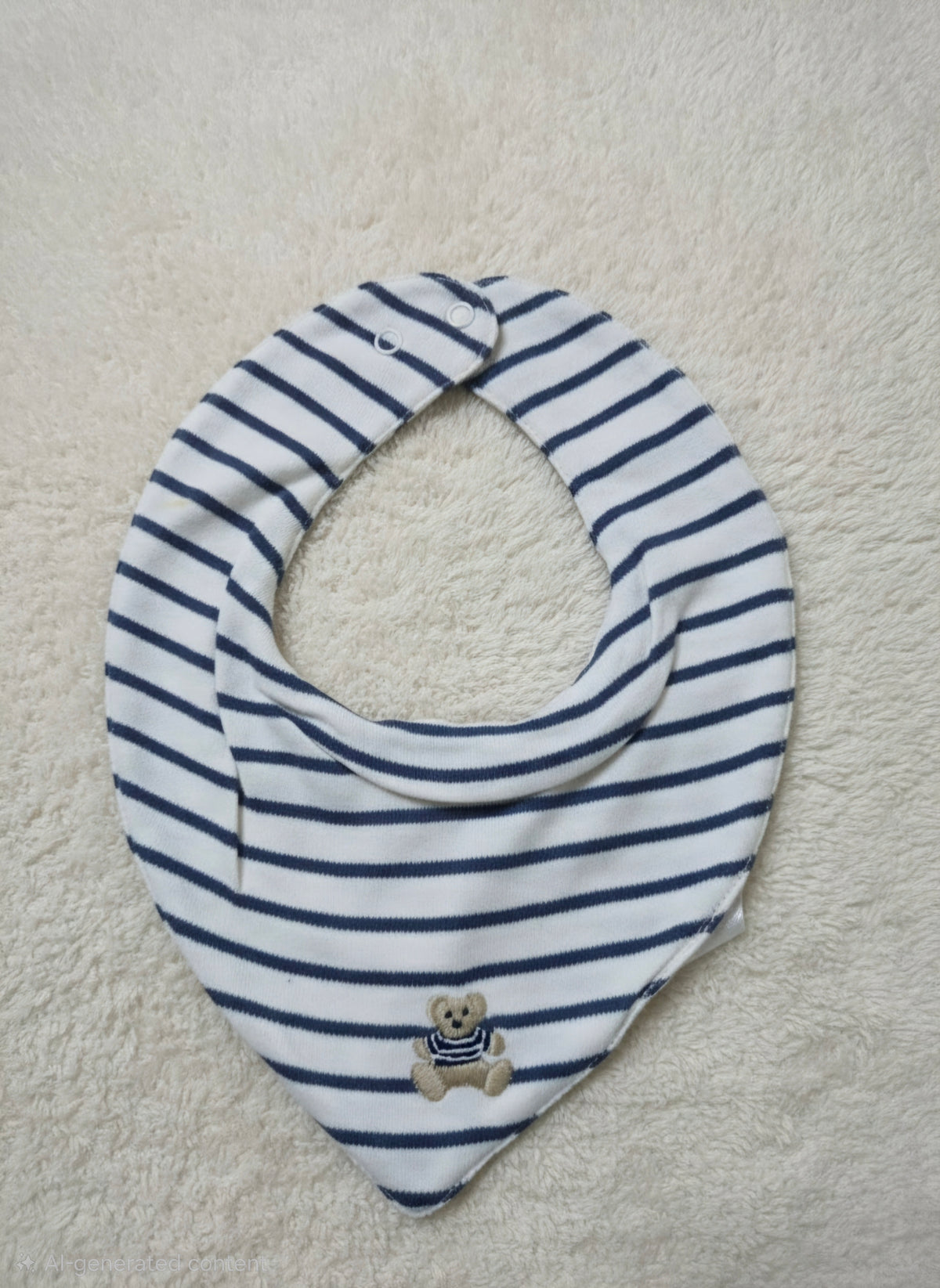Baby's bibs - Teddy Stipes