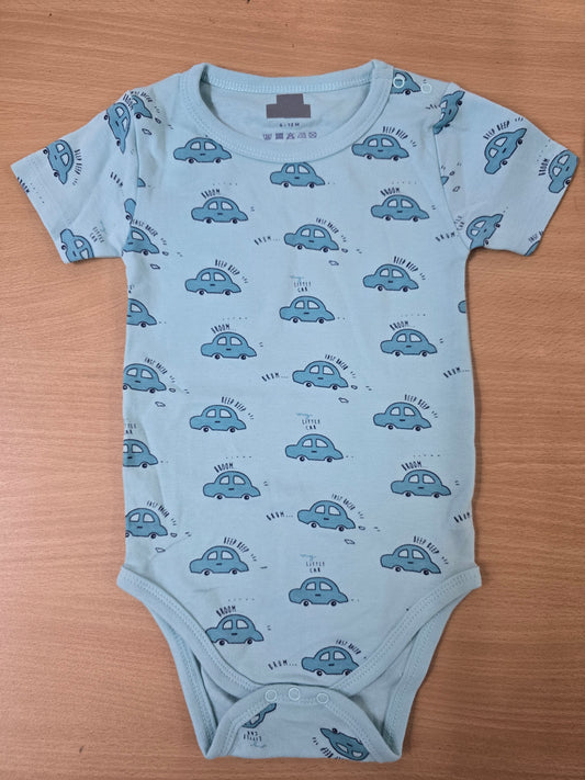 Baby's rompers - Green Cars