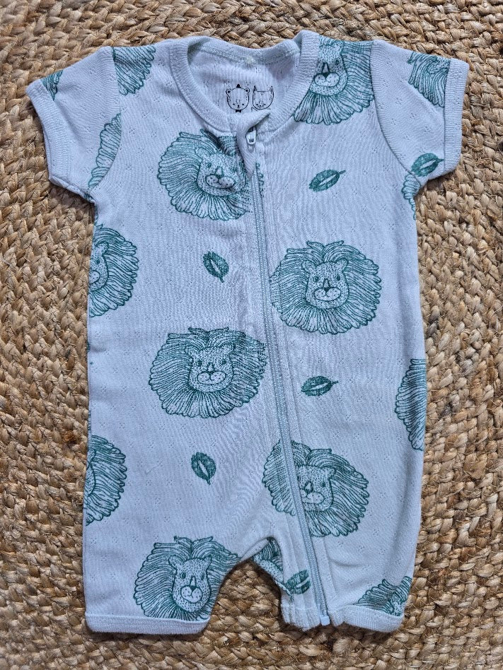 Baby's half jumpsuit - lion