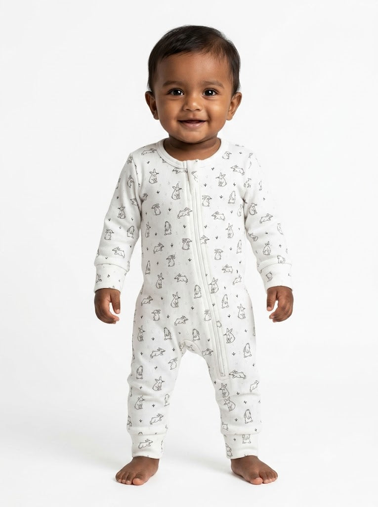 Baby's FS jumpsuit - bunny