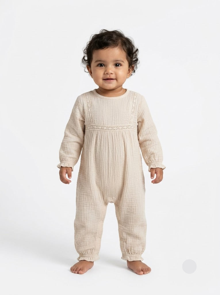 Baby's FS jumpsuit - sandle frill