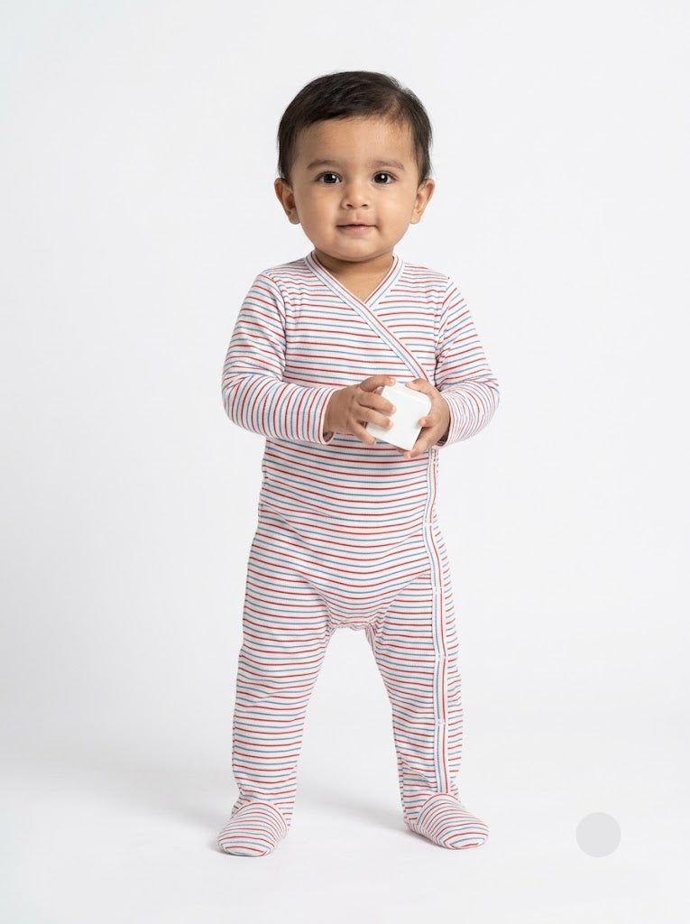 Baby's FS jumpsuit with shoe - rb line
