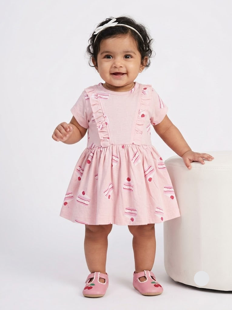Baby's frock - cake