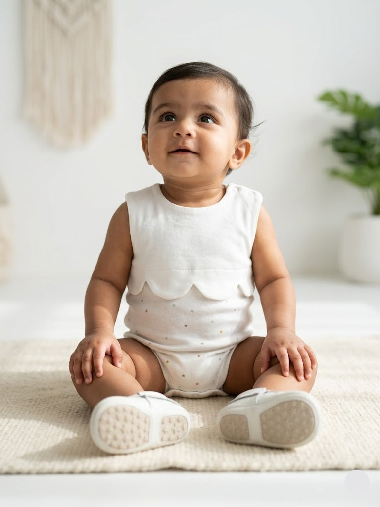 Baby Rompers Star Print Soft Cotton Baby Wear