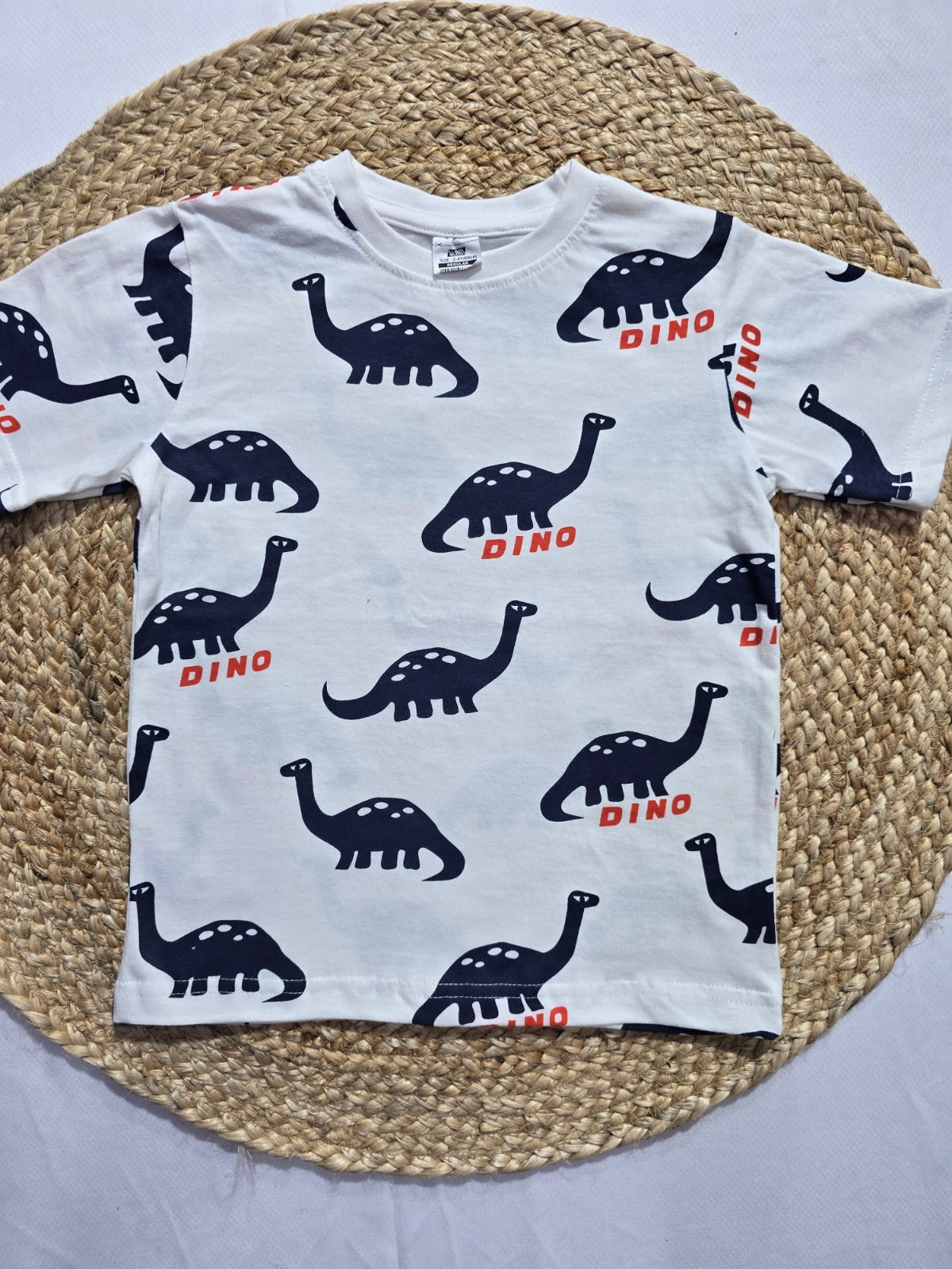 Boy's t-shirt - Navy dino