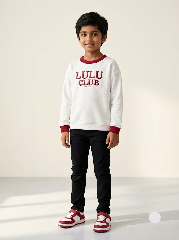 Boy's loop knit t-shirt - lulu