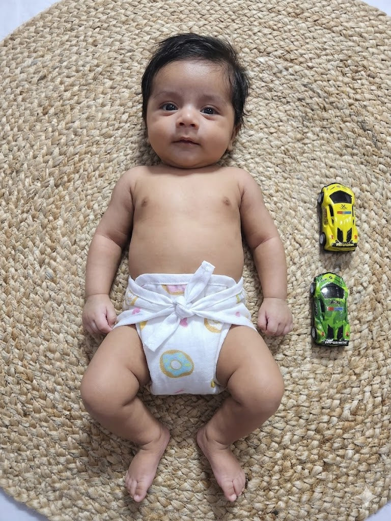 Baby's muslin nappy - Donut