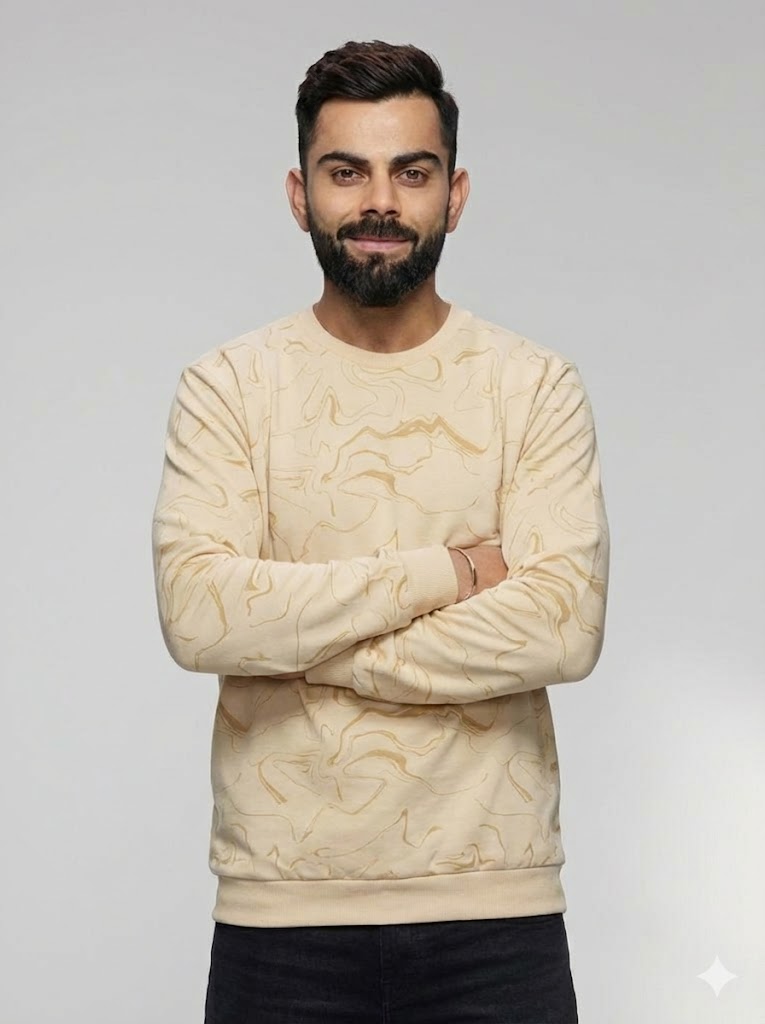 Men's loop knit t-shirts