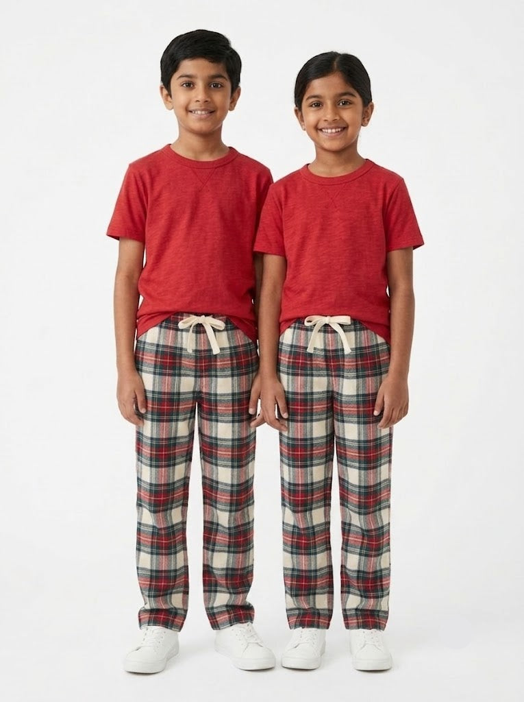 Unisex pant set - red