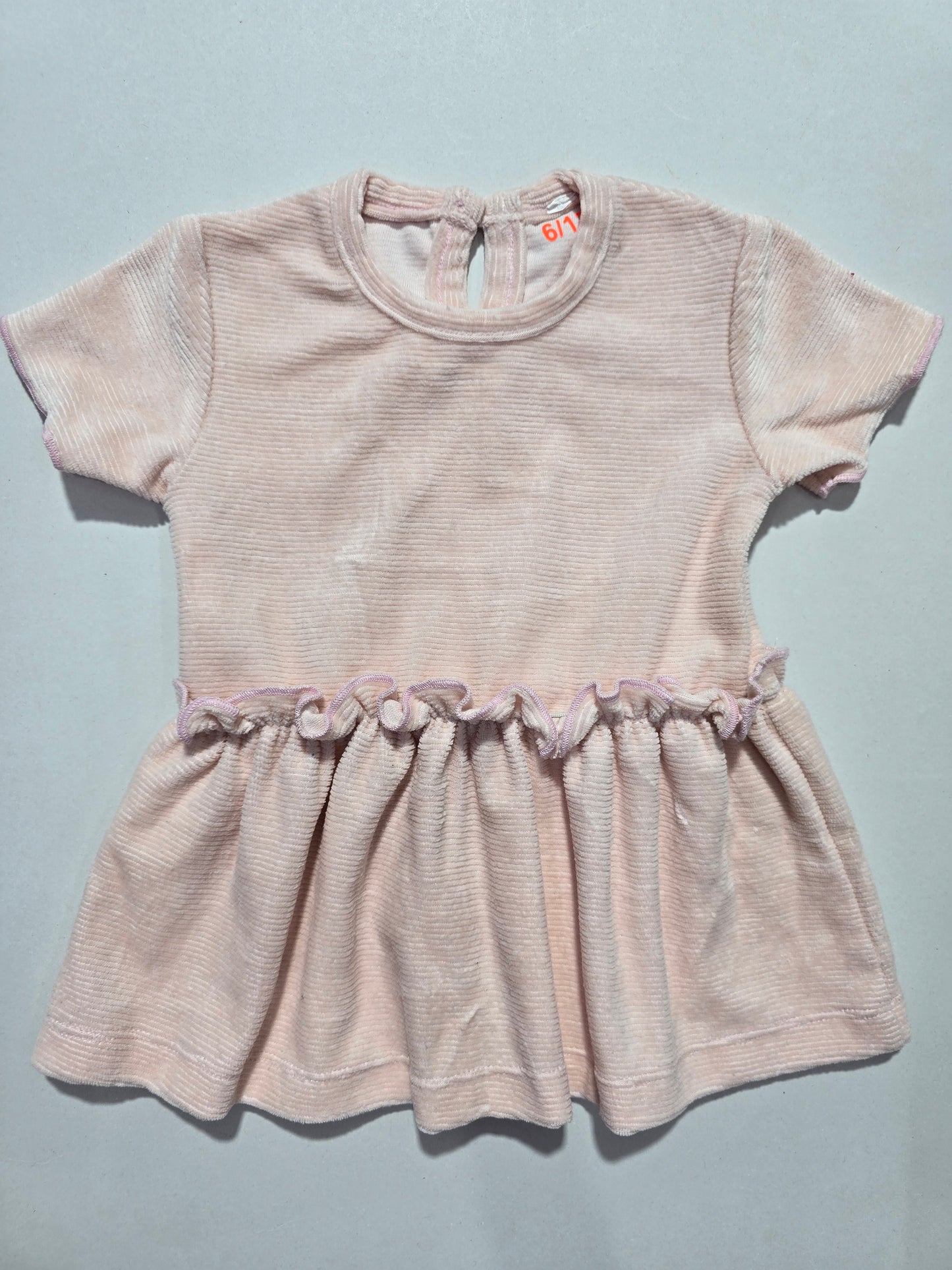 Baby's LS full open frock - sandle
