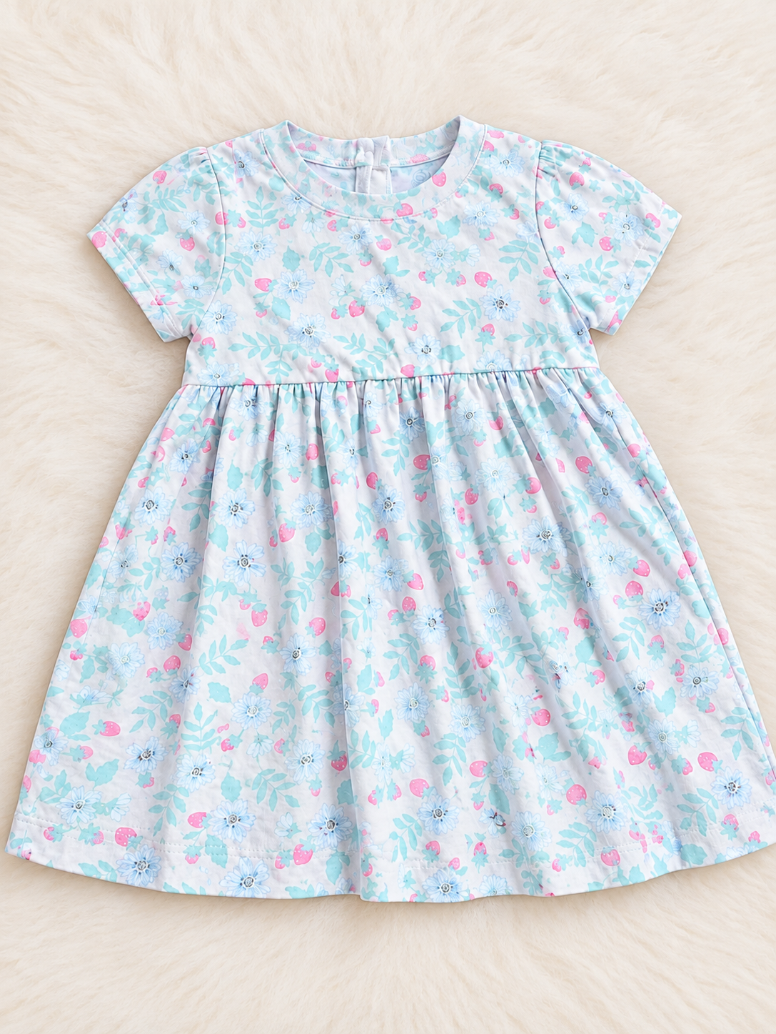 Baby's frock - Cherry blossom