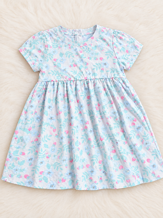 Baby's frock - Cherry blossom