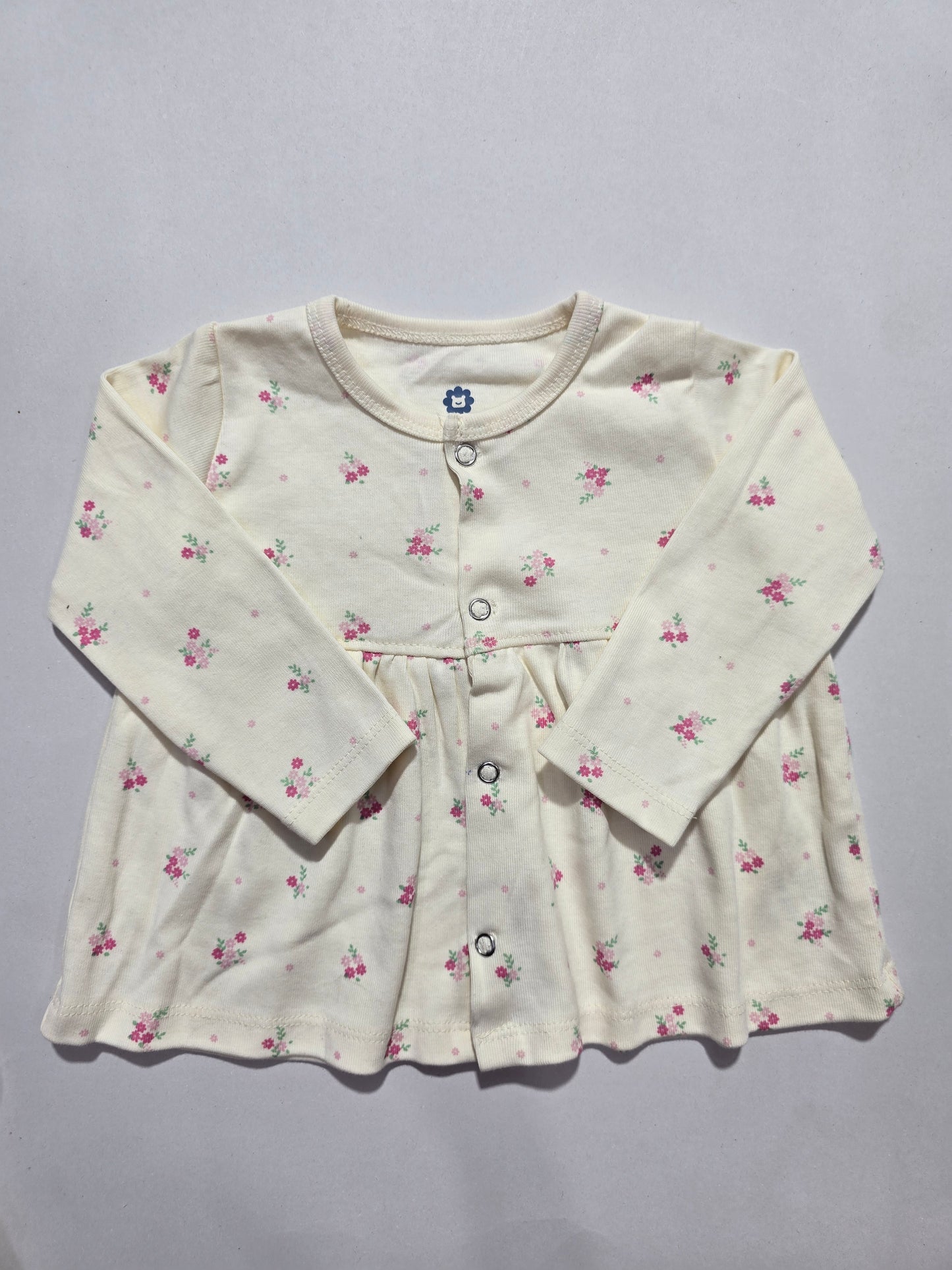 Baby's FS full open frock - 4 blossom