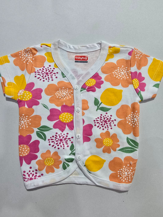 Baby's jabla top - blossoms