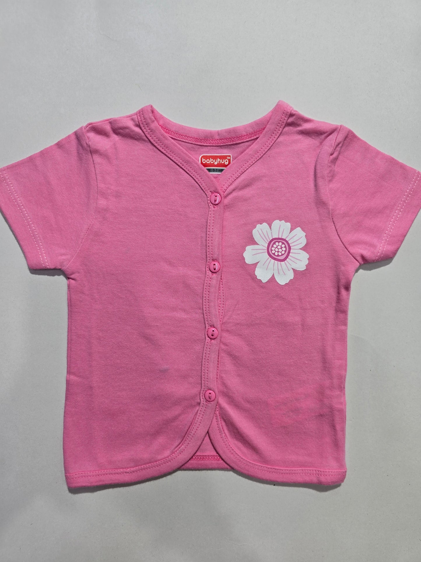 Baby's jabla top - l.pink blosom