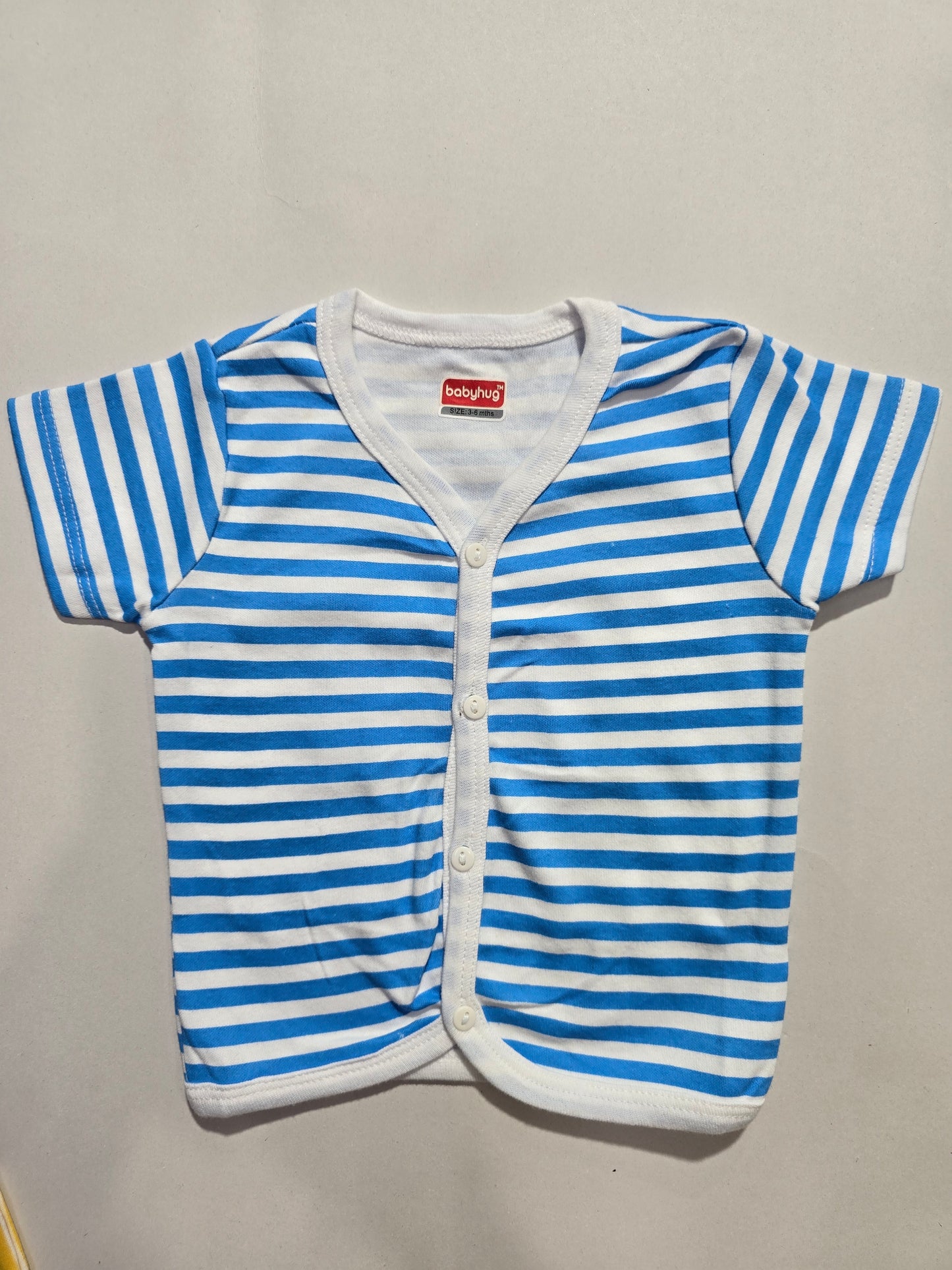 Baby's jabla top - stripes blue