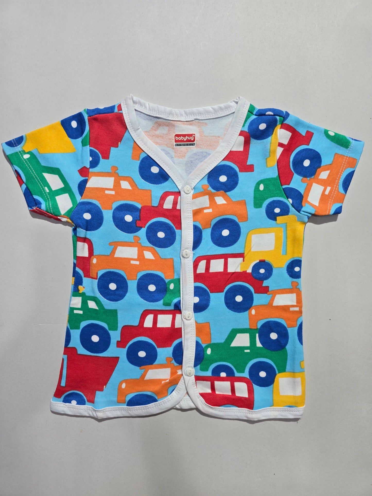 Baby's jabla top - big vehicle