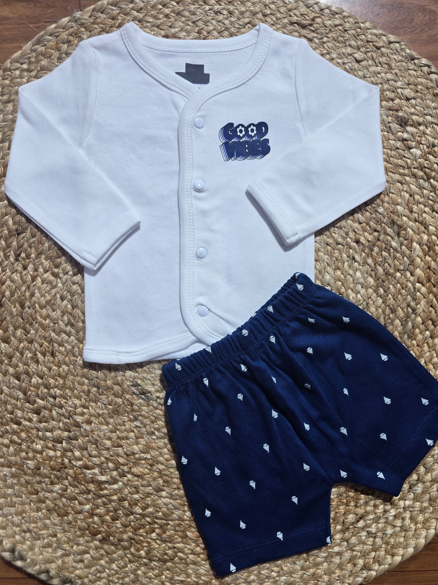 Baby's FS jablas shorts set - boat