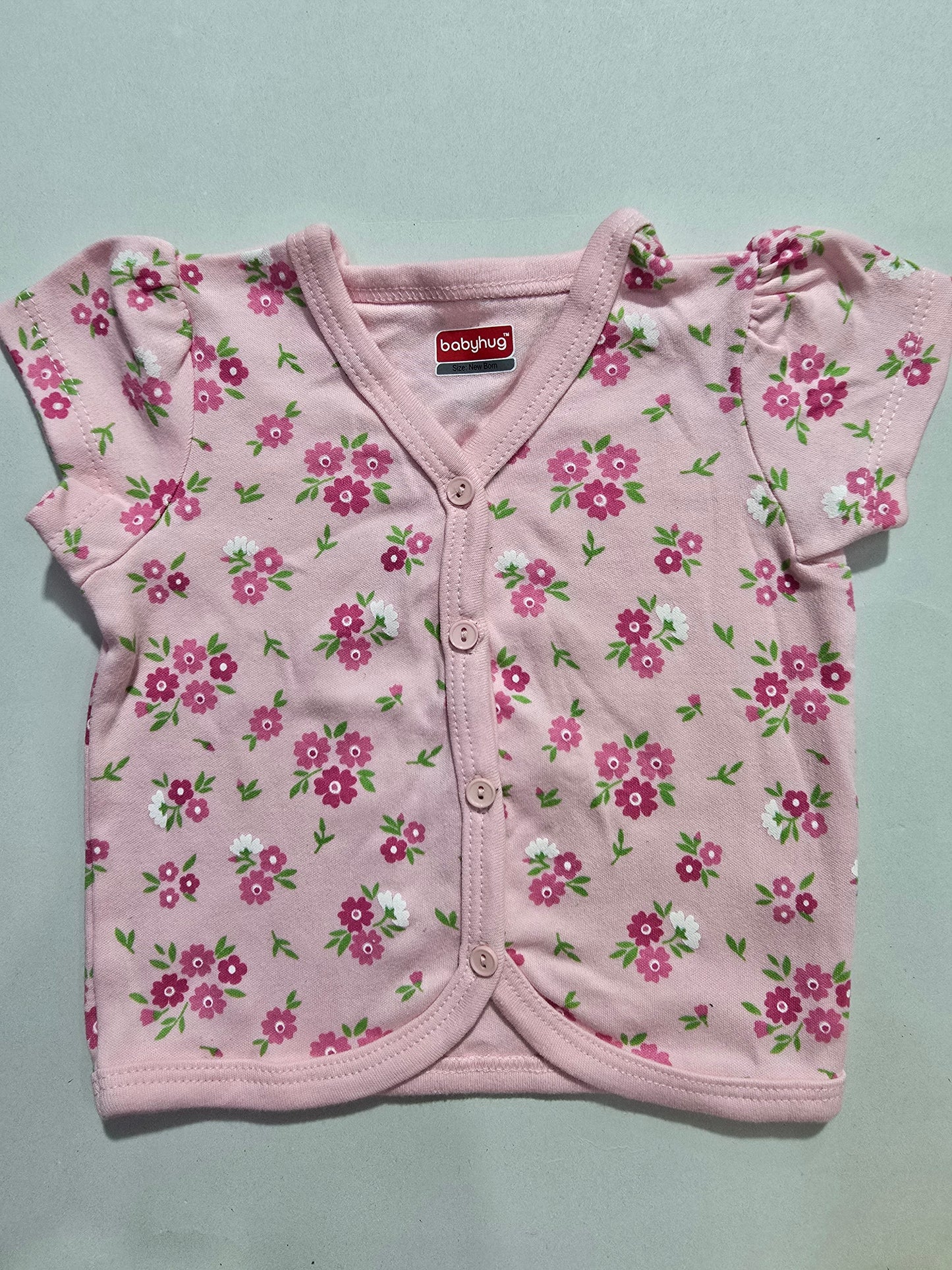 Baby's jabla top - 3 blossom