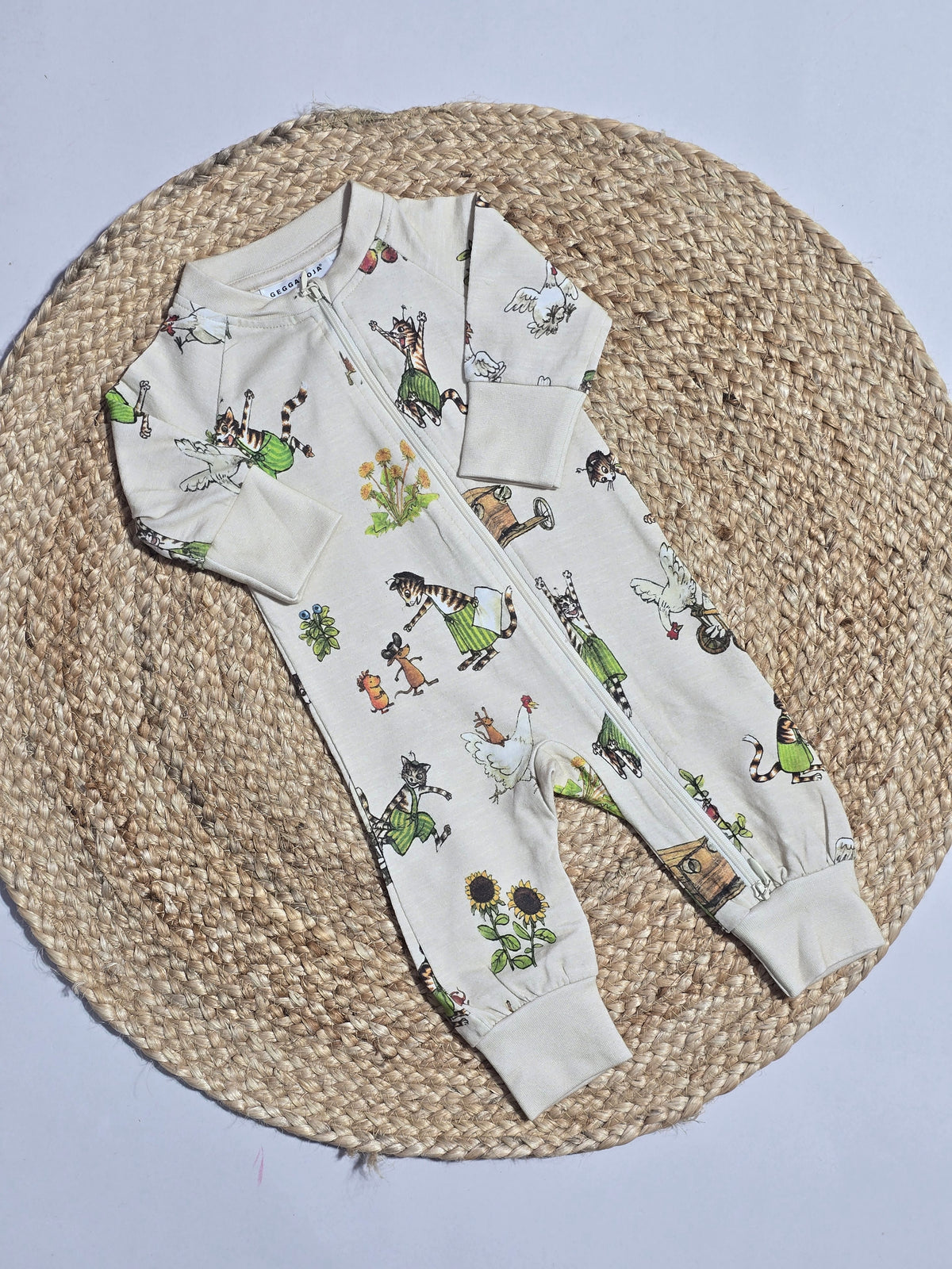 Baby's two-way zip FS jumpsuit - sandle famer