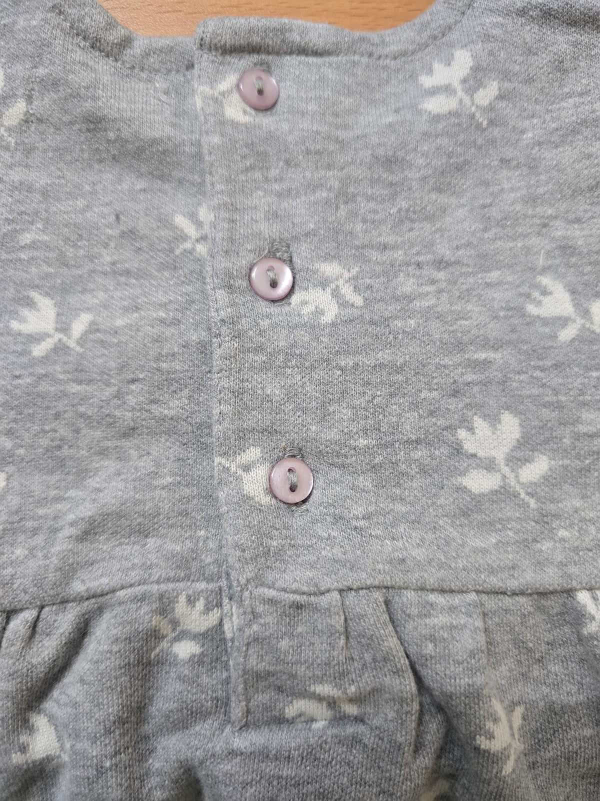 Baby's FS jumpsuit - grey