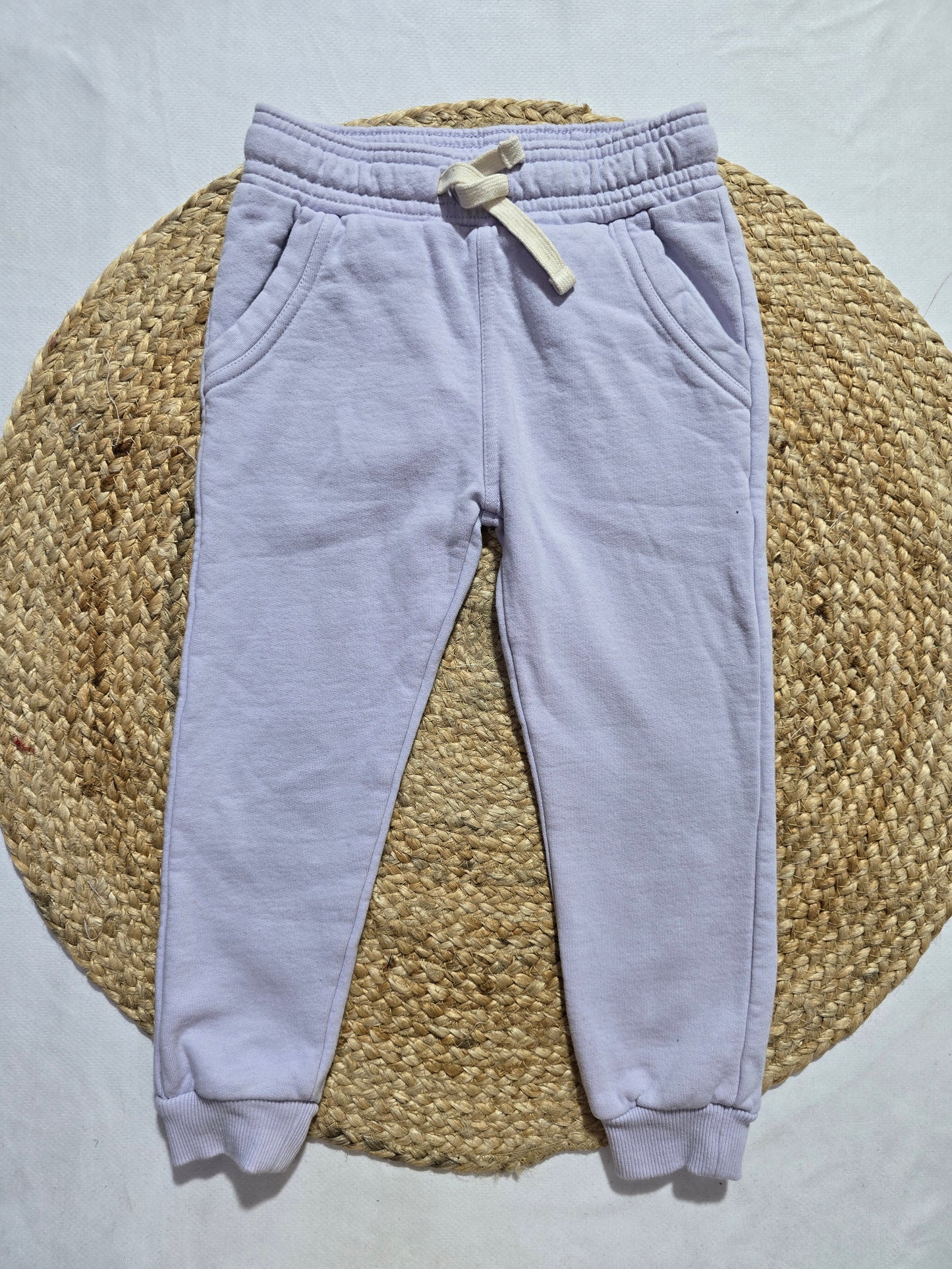 girl's loop knit pant - lavender