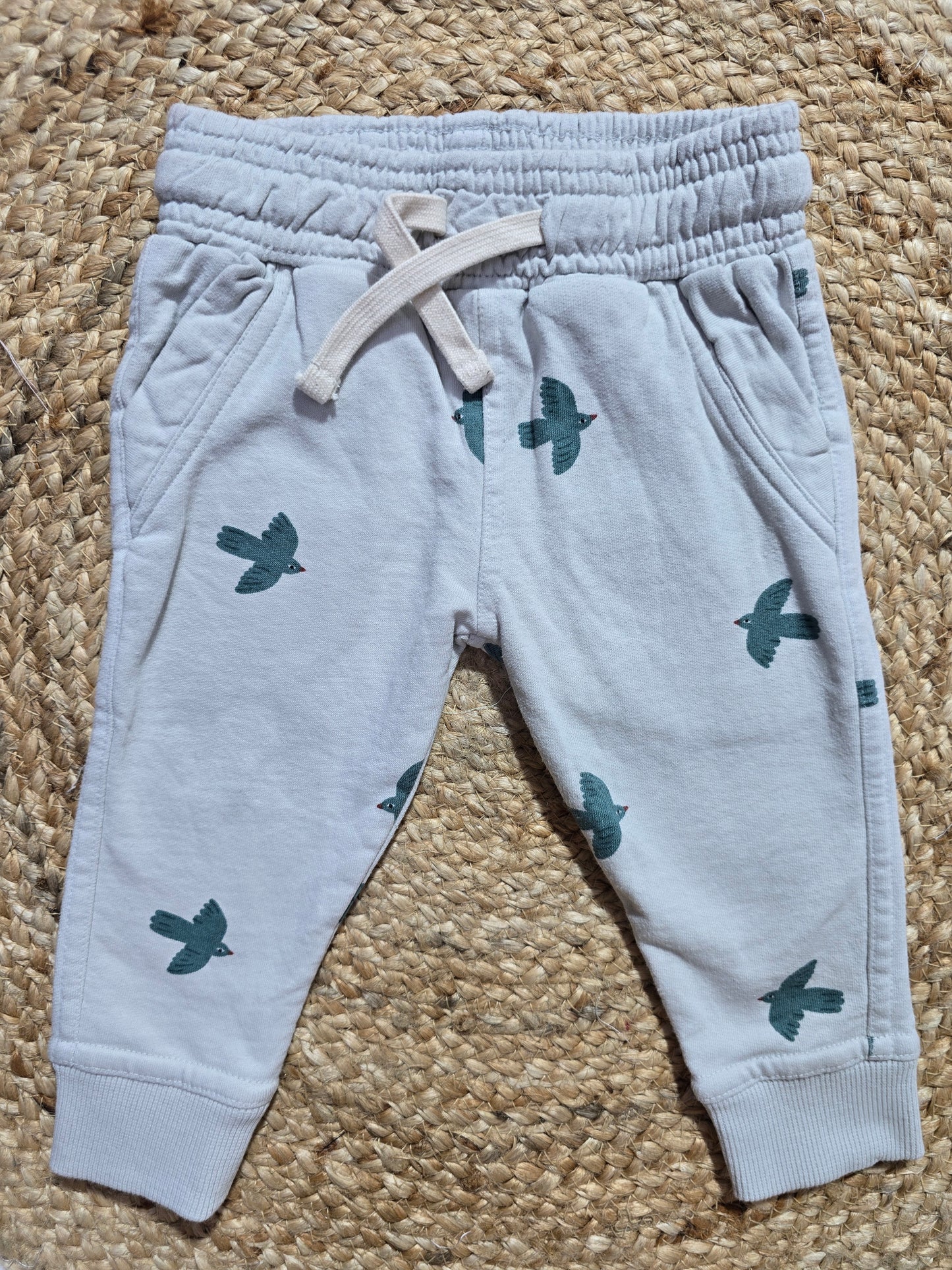 Baby's loop knit pant - bird