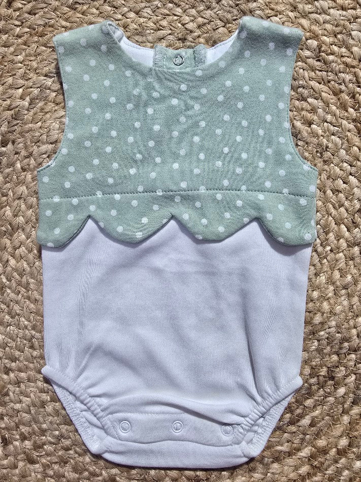 Baby's rompers - green