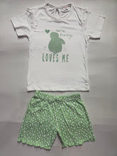 Baby's shorts set - dot bunny
