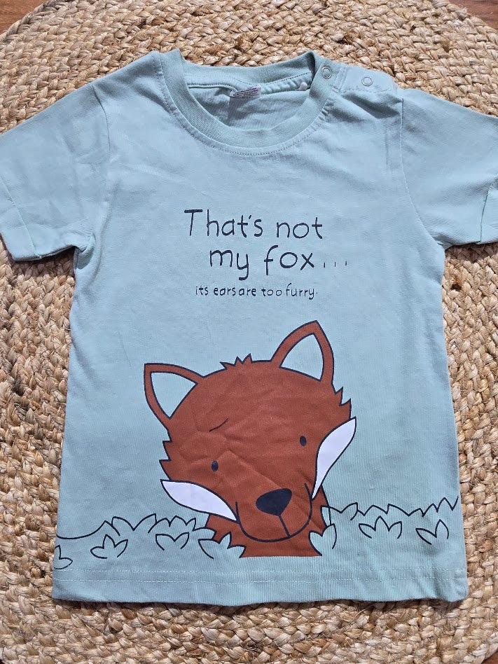 Baby's t-shirt - fox green