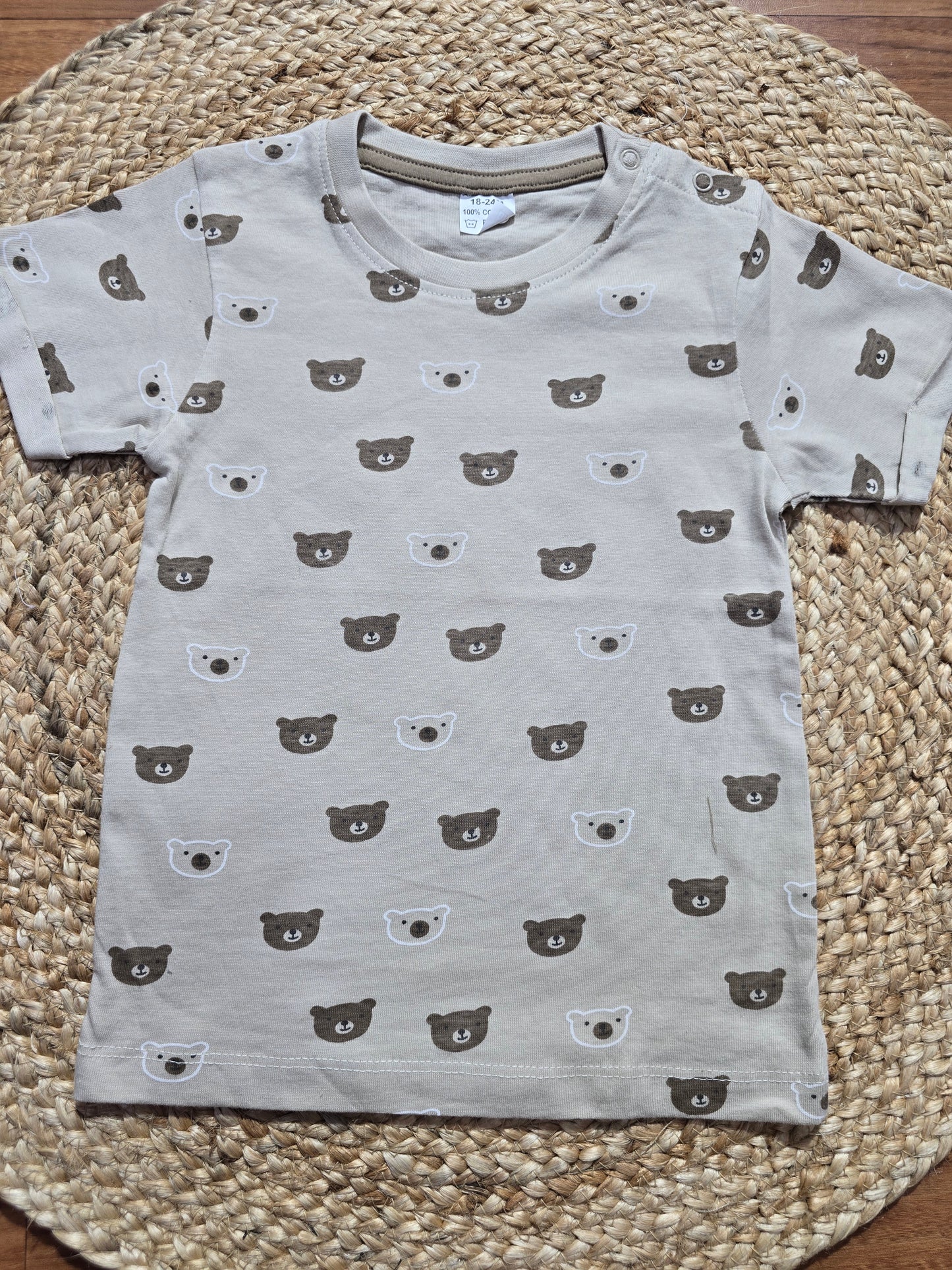 Baby's t-shirt - ted face