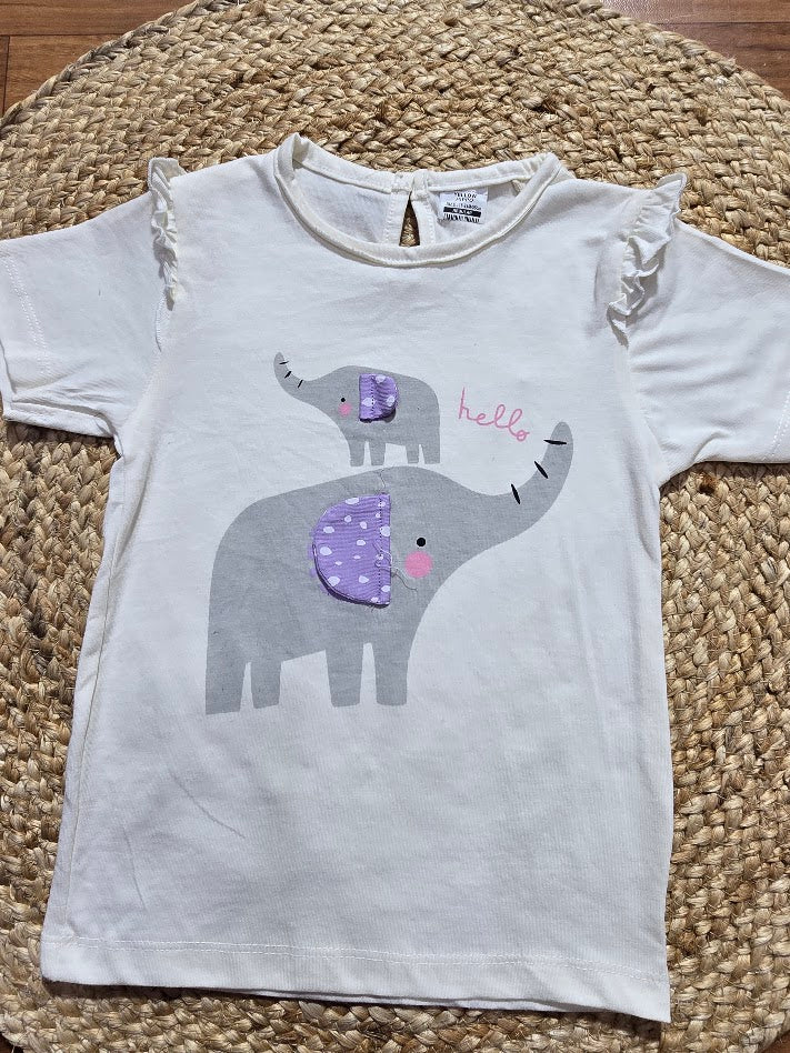 Baby's t-shirt - p.elephant