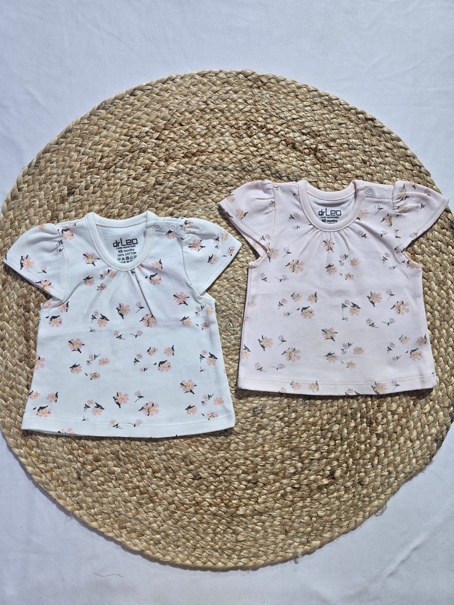 Baby's top (2pcs combo) - blossom