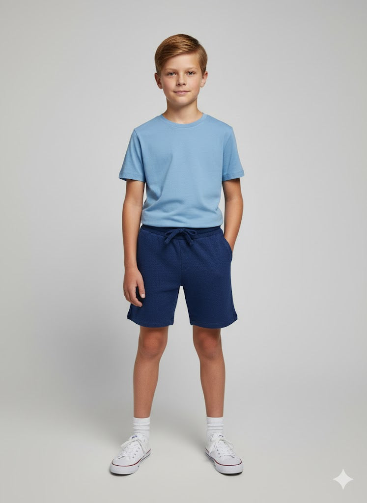Boy's loop knit shorts