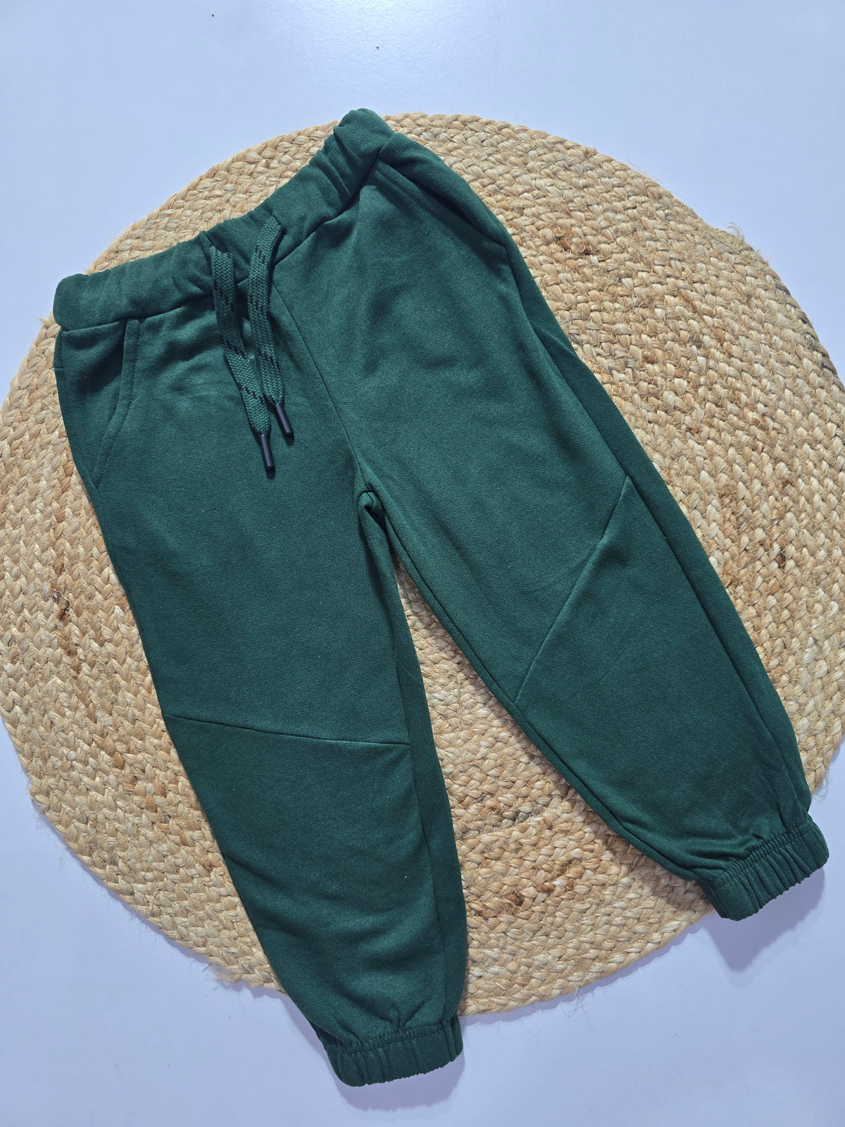 Boy's loop knit pant - green