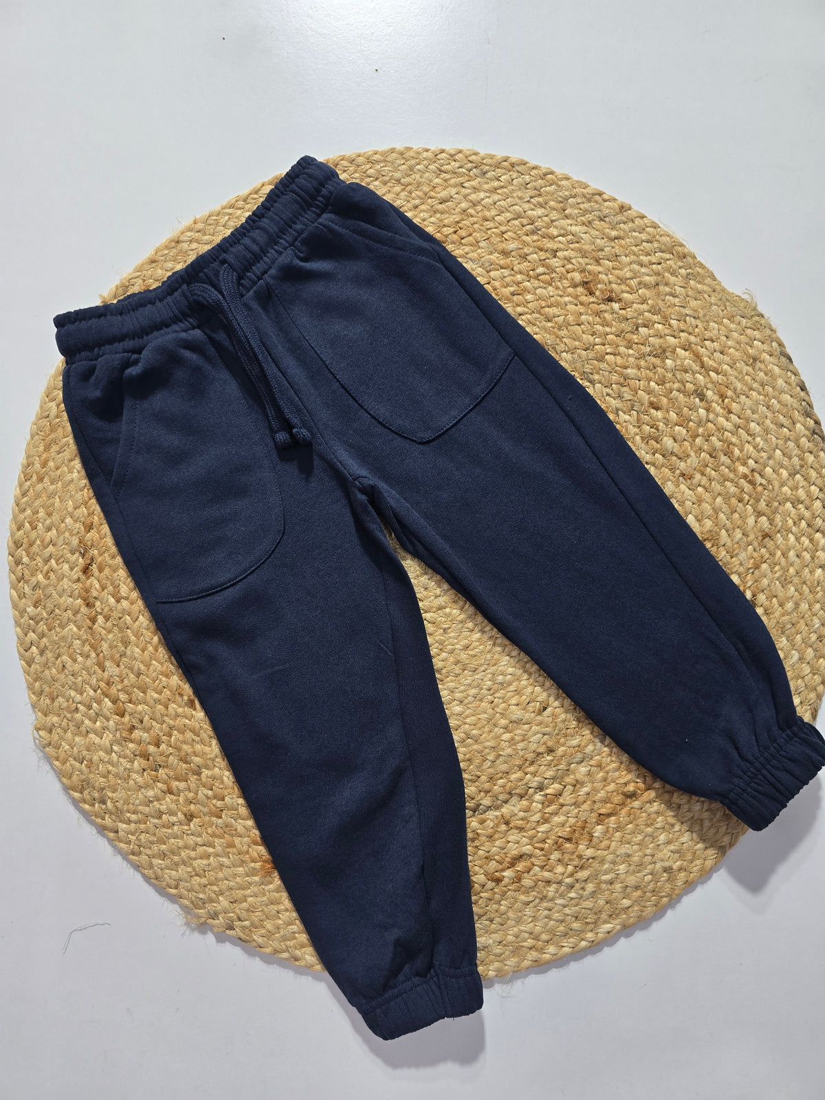 Boy's loop knit pant - navy