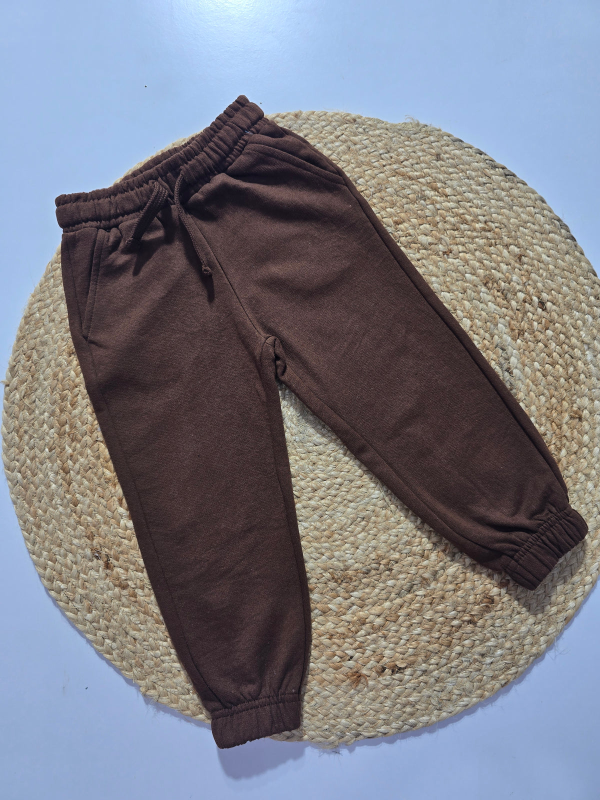 Boy's loop knit pant - brown