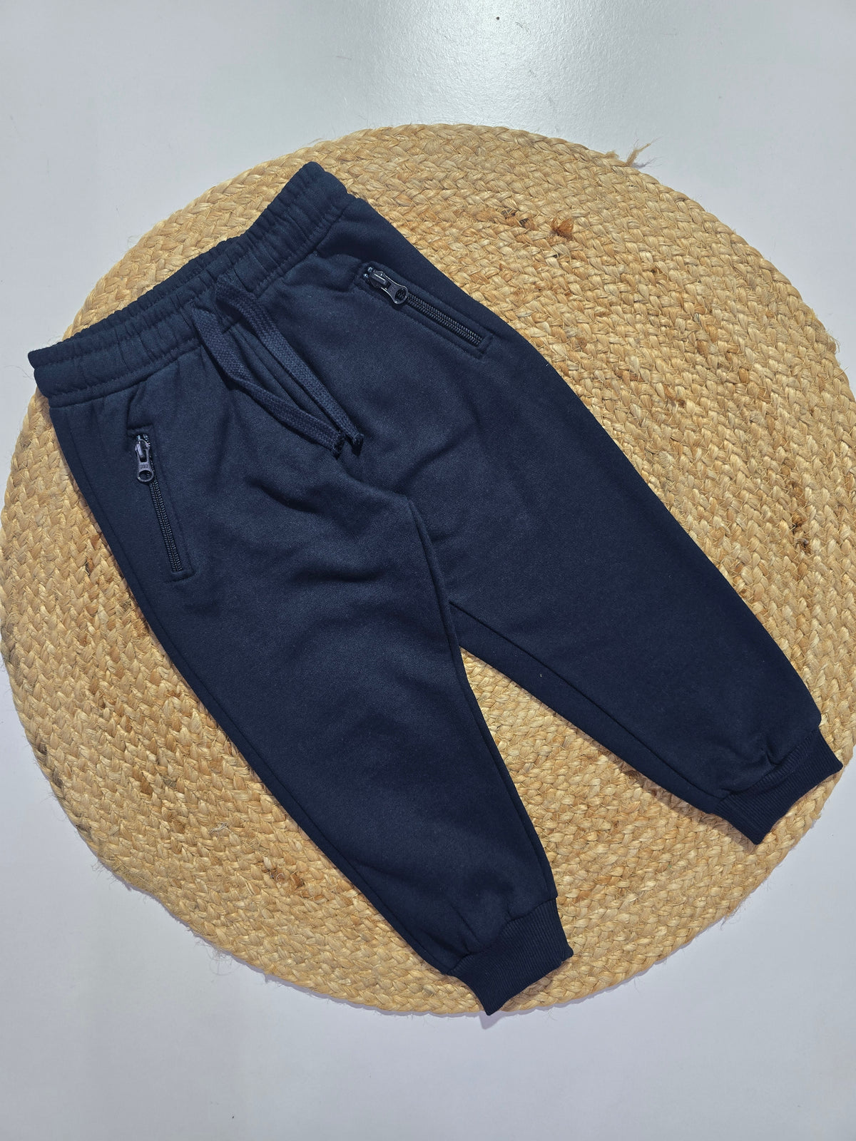 Boy's loop knit pant - Navy
