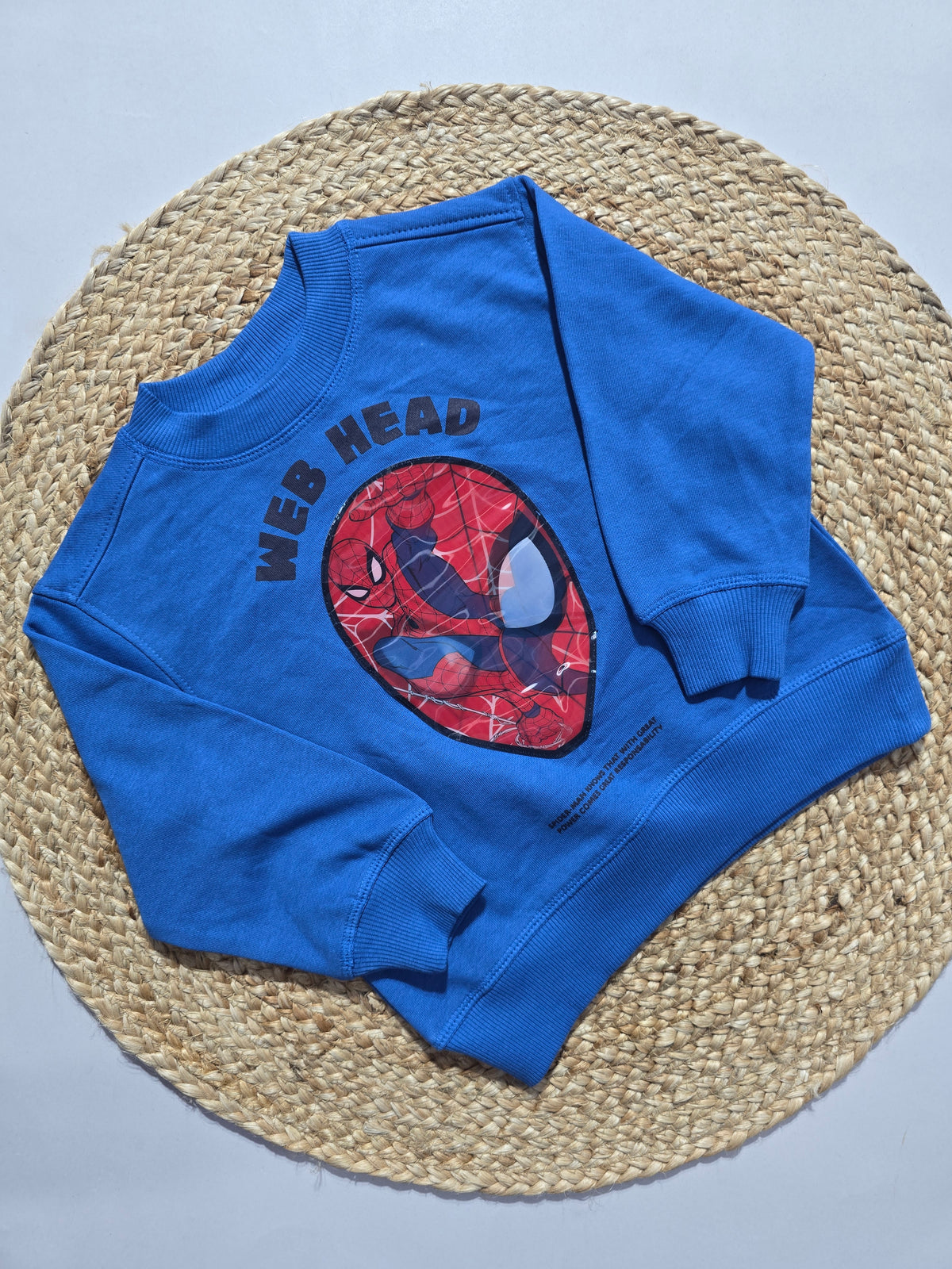 Baby's loop knit t-shirt - 2face spidy