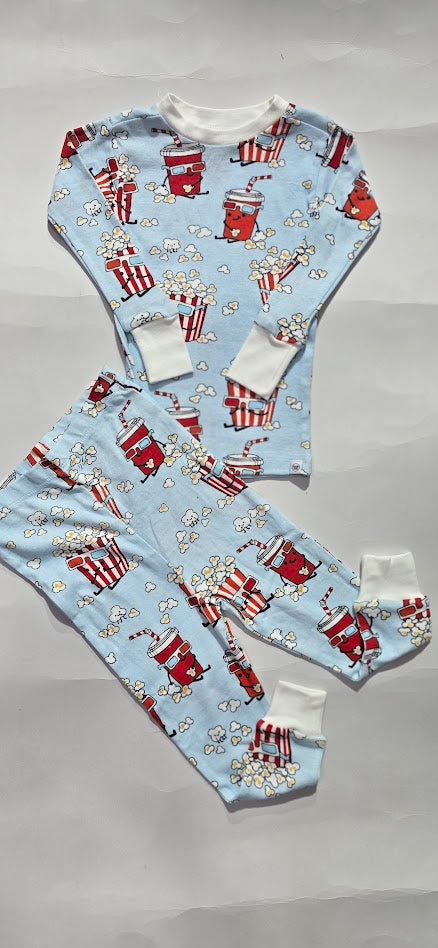 Unisex pant Co-ord Set - sky pop