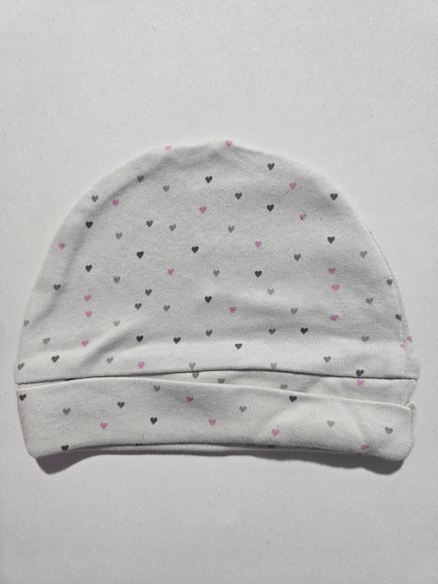 Baby's cap - Dot Hearts