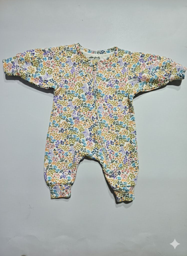 Baby's FS loop knit jumpsuit